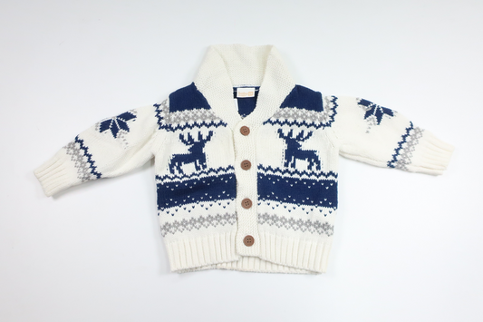 Strickpullover von Lindex – Größe 68 – Weiß