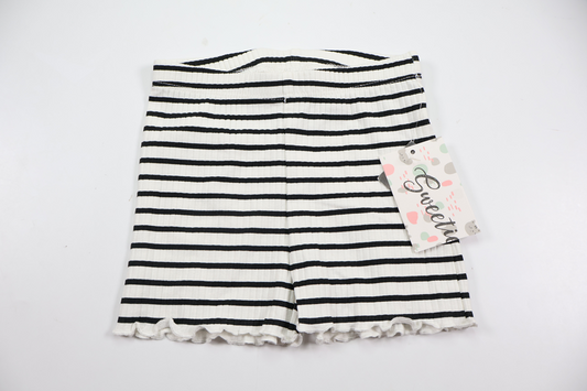 Striped ribbed shorts from Sweetie - Size 80 - White