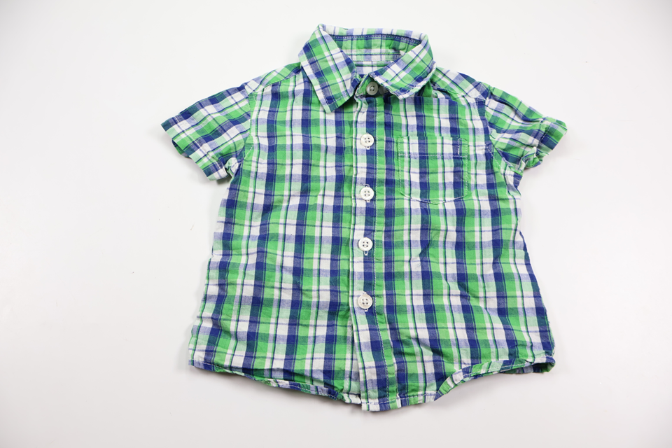 Checked shirt from Baby Skill - Size 74 - Green