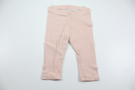 Ribbed trousers from H&M - Size 74 - Pink