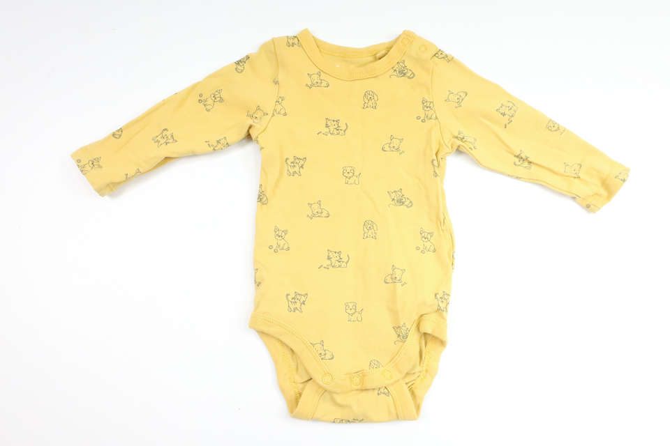 Body von Lindex – Größe 56 – Gelb