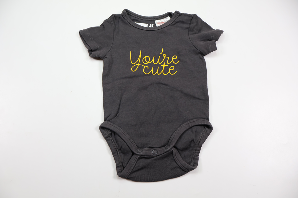 Bodysuit from H&M - Size 62 - Grey