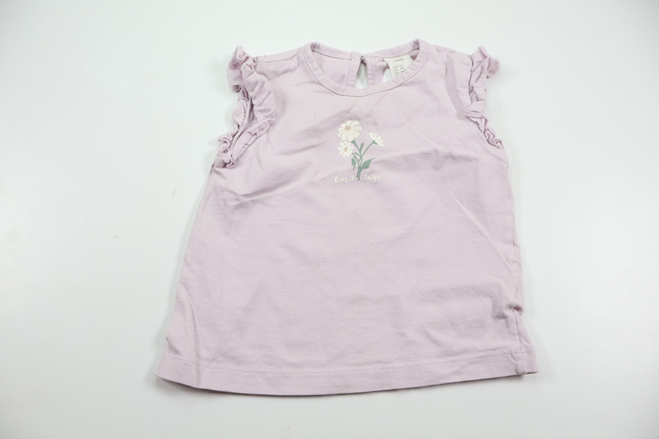 Top from H&M - Size 74 - Purple
