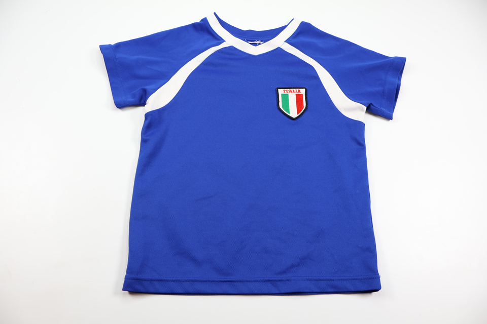 Training shirt/Football jersey Italy from H&M - Size 116 - Blue