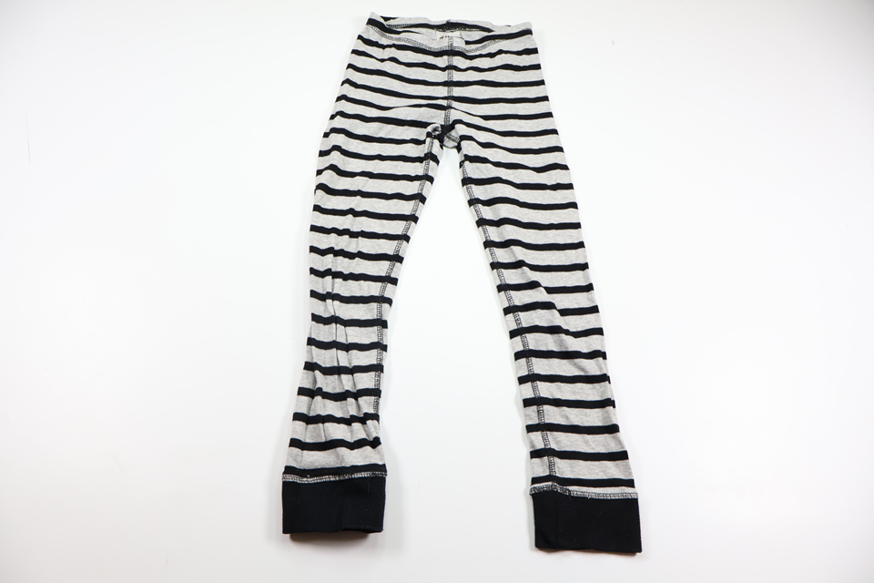 Striped pajama pants from H&M - Size 122/128 - Grey