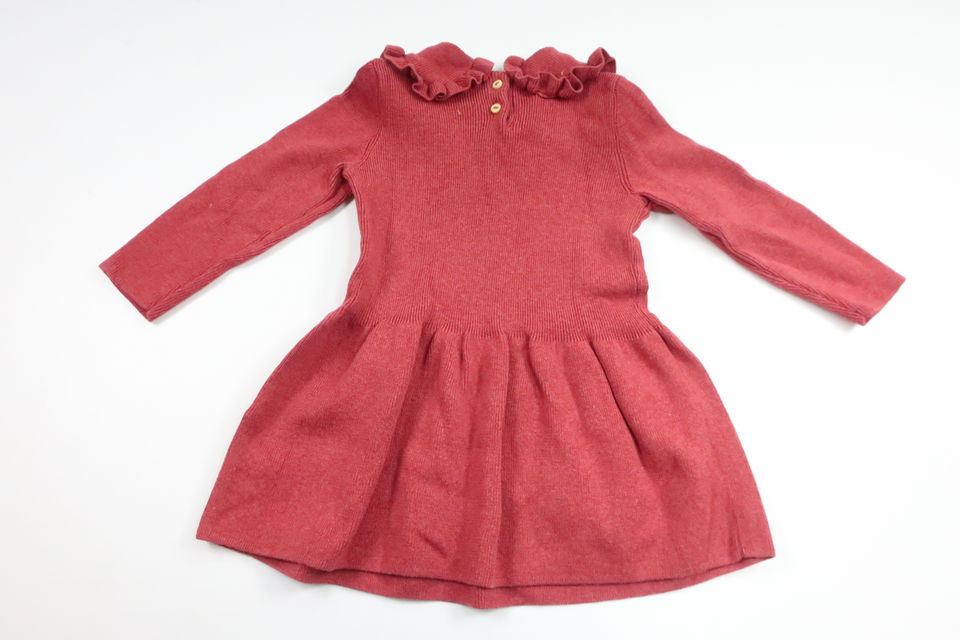 Knitted dress from H&amp;M - Size 80 - Red
