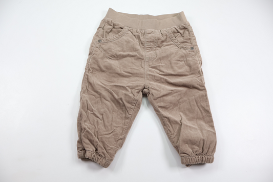 Lined pants from Newbie - Size 74 - Beige