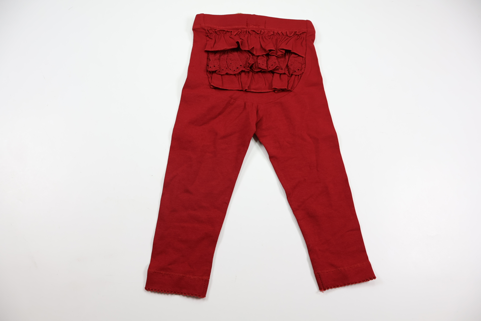 Newbie ruffled trousers - Size 86 - Burgundy