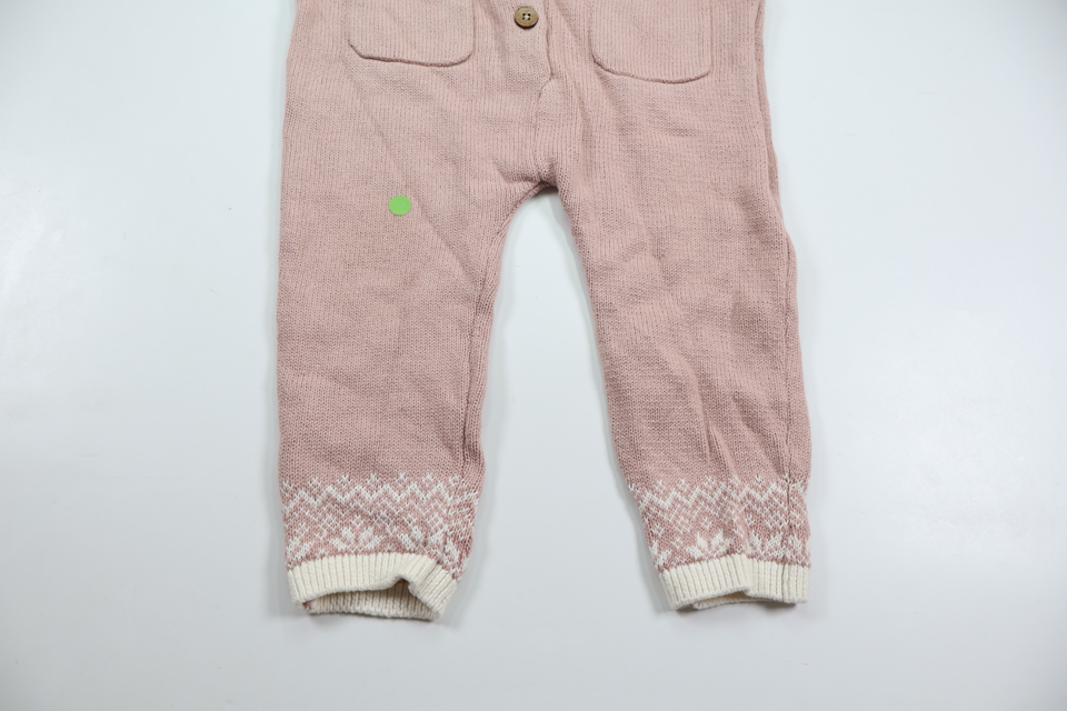Knitted overall/jumpsuit from Newbie - Size 80 - Pink