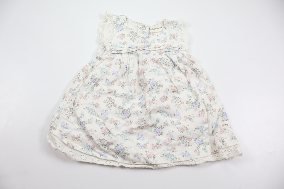 Floral dress from Newbie - Size 68 - White