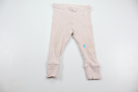Ribbed pants from Newbie - Size 74 - Pink