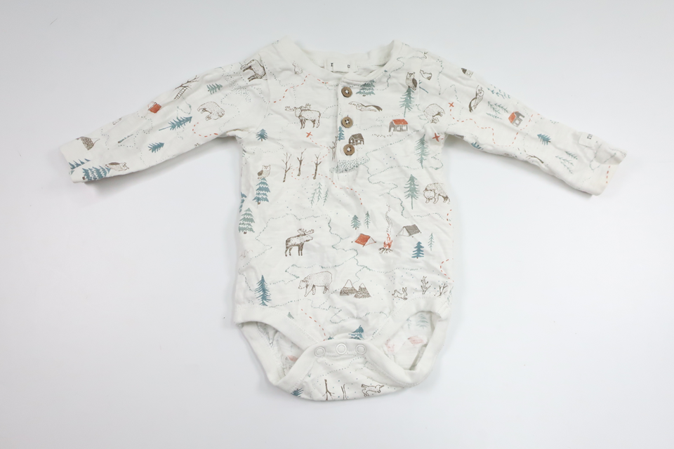 Body von Newbie – Größe 62 – Weiß