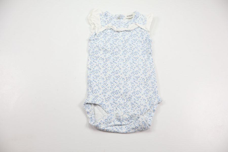 Linen bodysuit from Newbie - Size 62 - Blue