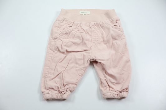 Lined pants from Newbie - Size 62 - Pink