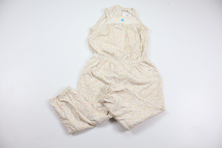 Floral jumpsuit from Newbie - Size 86 - White
