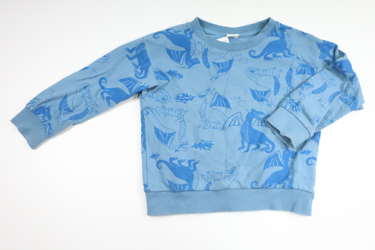 Sweatshirt von Lindex – Größe 110 – Blau