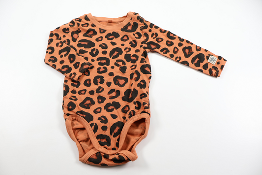 Leopard print bodysuit from SRNHLT - Size 68 - Orange