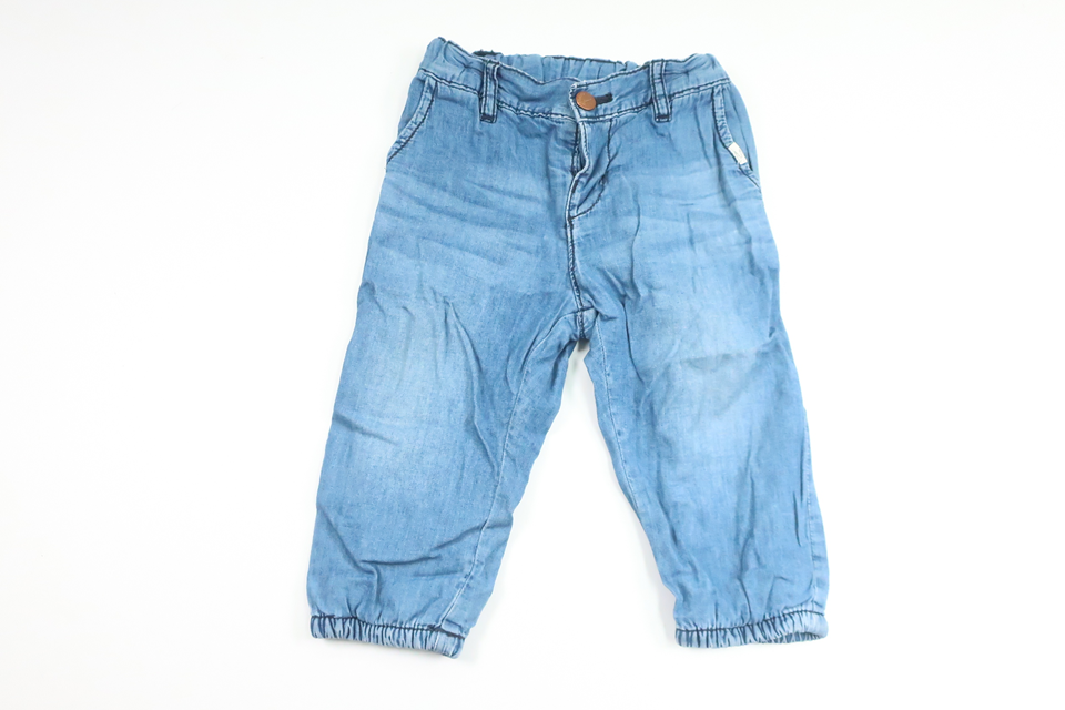 Lined trousers from Lindex - Size 74 - Denim