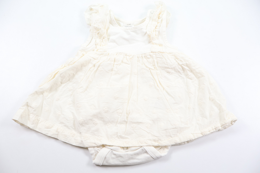 Dress with built-in body from H&M - Size 56 - White