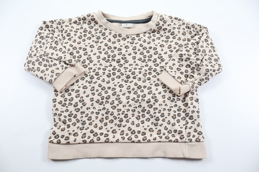 Leopard print sweater from H&M - Size 74 - Beige