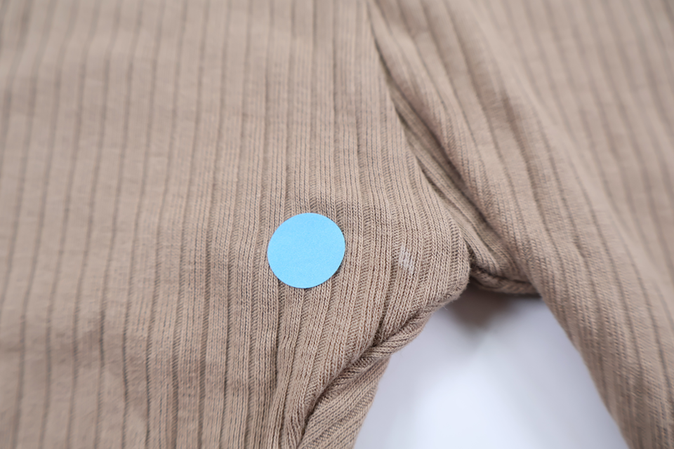 Ribbed trousers from H&M - Size 62/68 - Beige