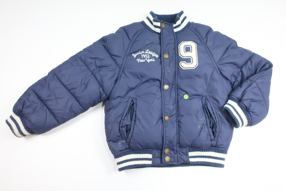 Winterjacke von H&MM - Größe 110 - Marineblau