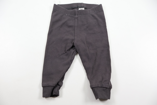 Ribbed trousers from H&M - Size 62/68 - Grey