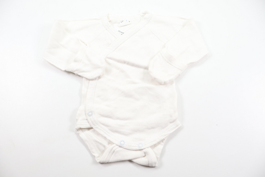 Wrap bodysuit from Kid Joy - Size 62 - White