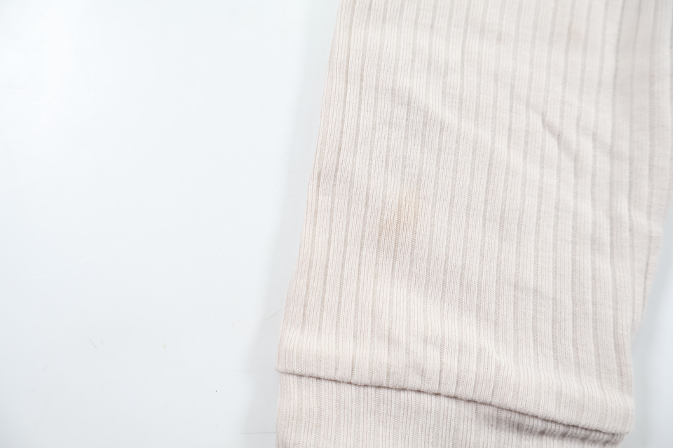 Ribbed trousers from H&M - Size 74 - Beige