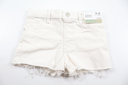 Denim shorts from Primark - Size 104 - White