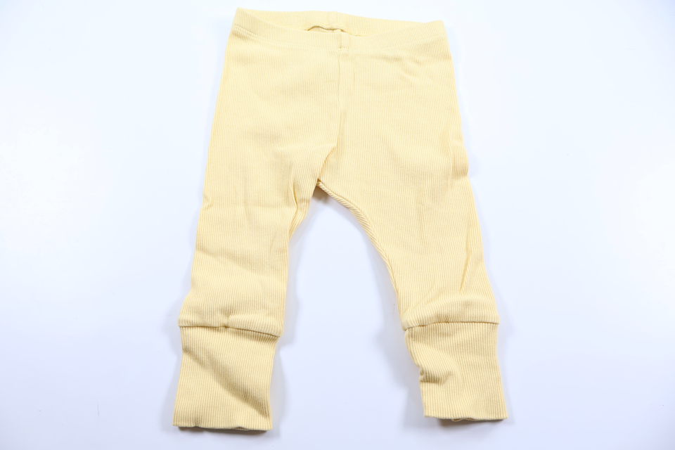 Ribbed pants from BEBE - Size 70 - Yellow
