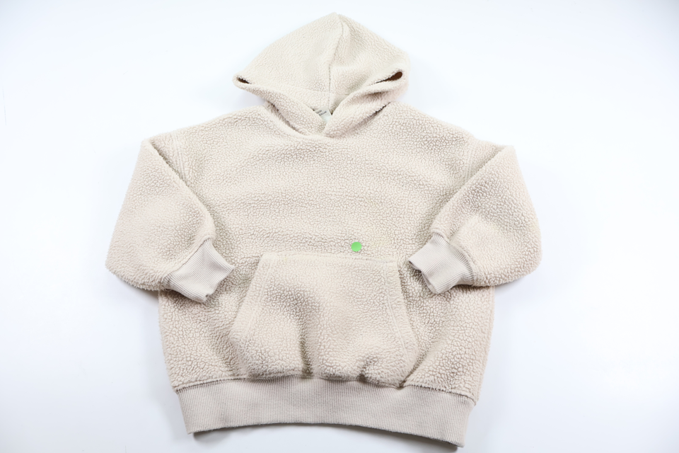 H&M fleece hoodie - Size 104 - Beige