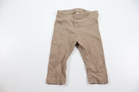 Ribbed trousers from H&M - Size 62 - Beige