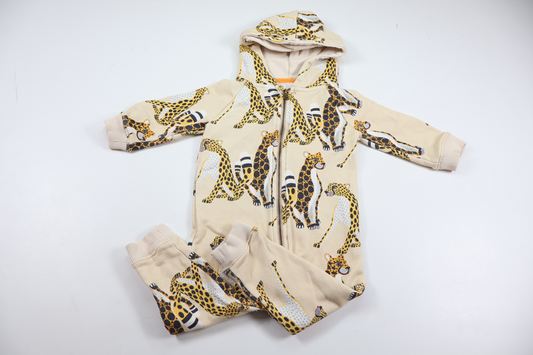 Overall/Jumpsuit with leopards from Filemon Kid - Size 68/74 - Beige