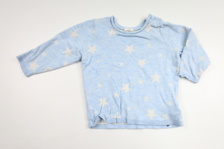 Strickpullover von H&MM - Größe 68 - Blau