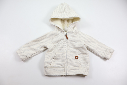Hooded jacket from H&M - Size 62 - Grey