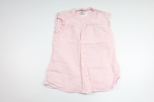 Gestreifte Bluse von Zara – Größe 128 – Rosa