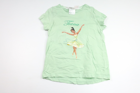 Pyjamapullover mit Tiana von H&MM - Größe 122/128 - Grün