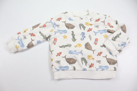Sweatshirt from ICA I Love Eco - Size 74 - White
