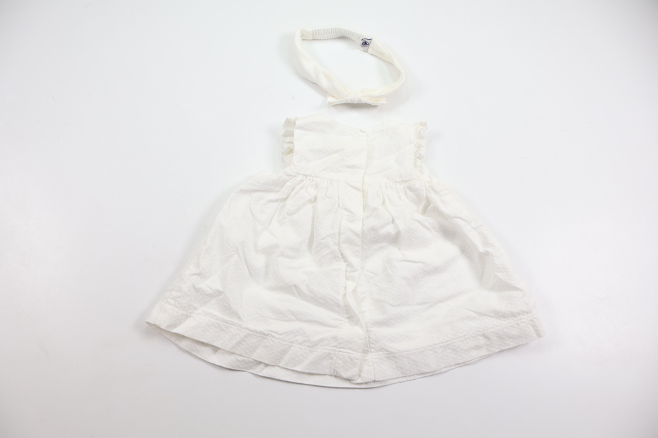 Dress from Petit Bateau - Size 60 - White