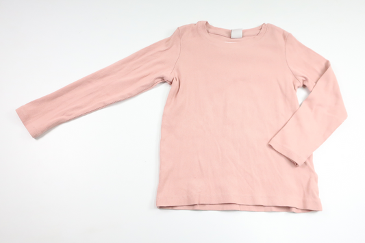 Gerippter Pullover von Lindex – Größe 116 – Rosa