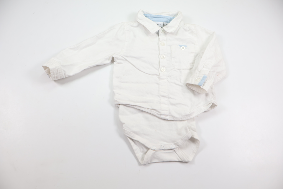 Shirt with built-in body from Name It - Size 74 - White