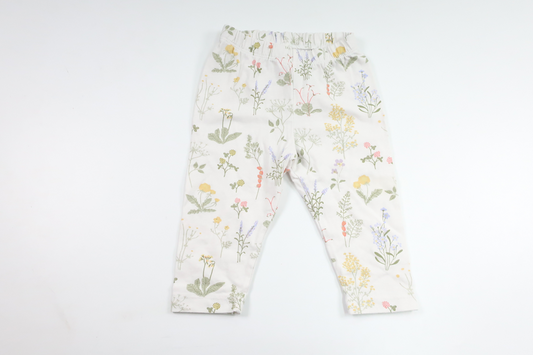 Geblümte Hose von Lindex – Größe 68 – Weiß