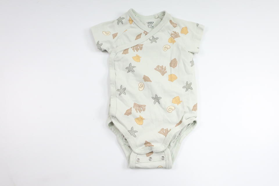 Wickelbody von Lindex – Größe 62 – Blau