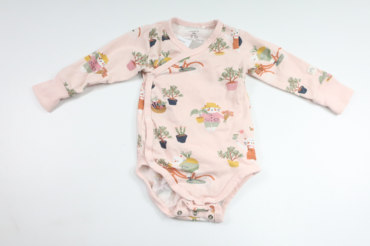 Body von Lindex – Größe 68 – Rosa