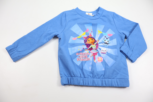 Gabby's Dollhouse from Dreamworks Sweatshirt - Size 98 - Blue