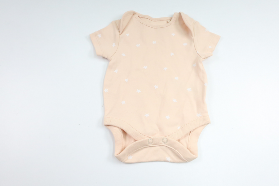Bodysuit with stars from Next - Size 50/56 - Beige