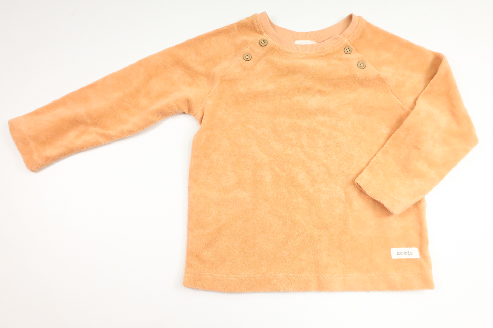 Pullover von Newbie – Größe 86 – Orange