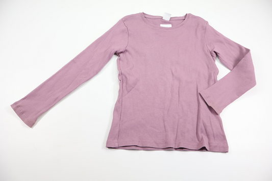 Ribbed sweater from Lindex - Size 122 - Purple