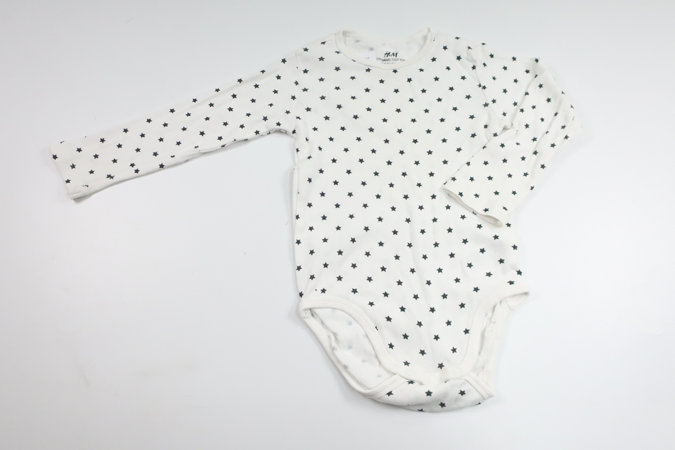 Bodysuit with stars from H&M - Size 92 - White